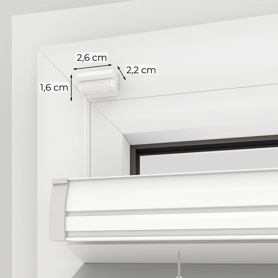 Schrauben (auf dem Fensterrahmen)