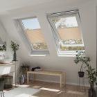 Dachfenster Plissee Canzo Blackout Dunkelbeige